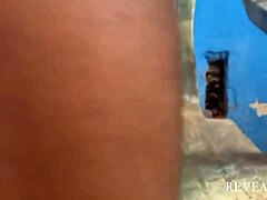 Revealme Ebony Gay Cock Play Oily Ass Finger And Cum Blast