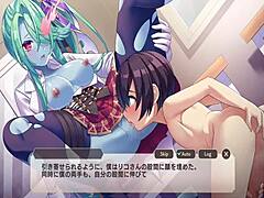 Rich girl masturbates during cunnilingus in Monster Girl TDX