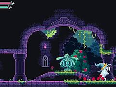 玩Flip Witch游戏第13集，用巨屌在巨乳上做乳交...最后射脸了。