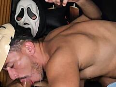 Happy Halloween With Twink And Monster Cock Bareback.