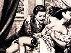 Vintage-erotiikka piirrokset herättävät retro-anime fantasiat eloon