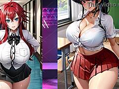 sakura is horny and fucking with other bitches in this hentai episode!