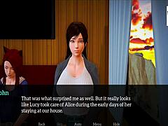 The secretary gets picked up and rides hard in the van with Mea Melone and Wendy Moon.