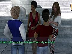 A Wife And Stepmother Share Intimate Moments With Big Asses