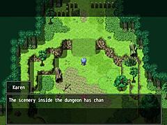 horny adventurer karen gets aroused by stinky man smell.