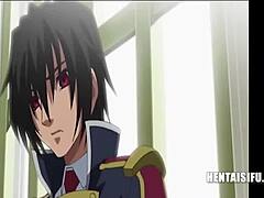 feisty princess gets transformed into lactating cum bucket through intense fucking and titty fuck in uncensored hentai