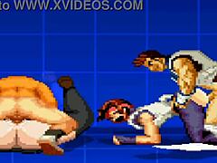 yuri and rin explore their game anime hentai world