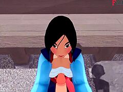 Fa Mulan Gets Fucked Hard In This Fantasy Hentai Scene!