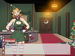 Discover Claus's secret surprise in this Christmas hentai game episode with a naughty elf and sexy Santa wife