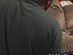 Hot Brunette Couple Performs Close-Up Fucking With Blowjob And Cumshot.