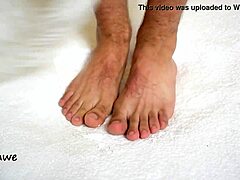 Big Feet Of Man In High Definition Gay Fetish