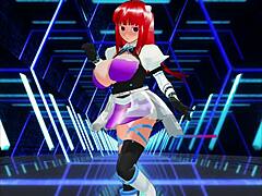 girl b hero fights monster lord