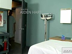 doctor examines patient with big ass blowjob in amateur setting 😏