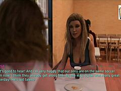 A wife and stepmother share emotional moments in this anime hentai series.