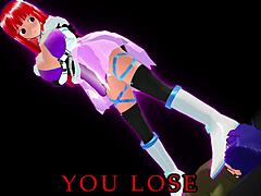 girl b hero fights monster lord