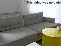 Blondie browses fashion magazines excitedly.