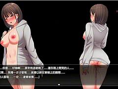 Night Walk 12: Hiding In Men's Toilet For Secret Masturbation Orgasm