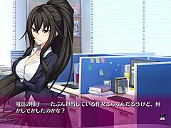 Hentai game featuring bukkake challenges in part 03