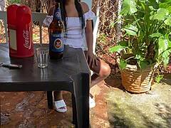 Brazzers - Hot And Mean features Dani Daniels in a deep anal fingering scene with mommy milf. Teen hardcore assfucking unfolds dramatically.