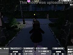 Sereka-san exposes herself in naked coat without being noticed!