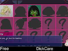 dickcare parody game with erotic twists