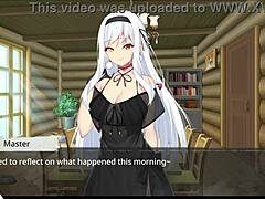 the witch traps the prisoner in her sexual dungeon during gameplay 6