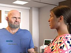 Oh daddy, ride me hard, petite blonde Sara begs in anime style.