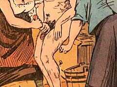 Vintage Drawings With Erotic Intrigue