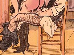 Vintage Drawings With Erotic Intrigue