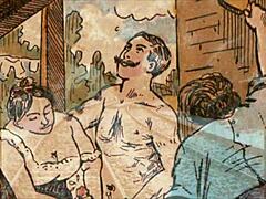 Vintage Drawings With Erotic Intrigue