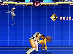 dongwan vs rinne in cartoon sex with cumshot