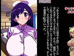 Watch hentai game with big tits milking treatment!