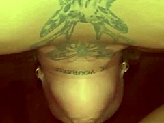 cotton throat sluty girlfriend swallows cum in sloppy deepthroat