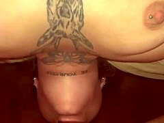 cotton throat sluty girlfriend swallows cum in sloppy deepthroat