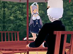 belfast invites to lunch in azurlane pov