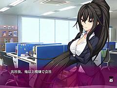 Hentai game featuring bukkake challenges in part 03