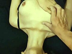 Hot Bodied Babe Loving Anal Creampie Close-Up With Big Ass Screaming In Pleasure!