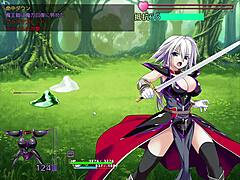 this demon king armor hentai game has crazy scenes in part 1