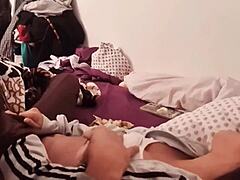 Let me check your wet shaved pussy, tenant?