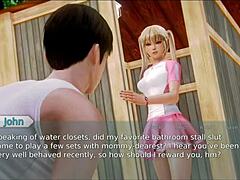 I am in academy 95, playing this hentai game with lots of anime action and fun.