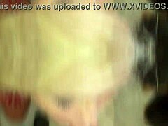 Sucking cock and swallowing cum like a real slut