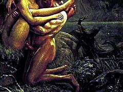 Vintage Drawings With Erotic Intrigue