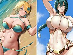 What Bikini Emblem Hides in Anime Hentai?