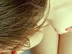 Hot POV handjob and huge cum on my titties 😍💦