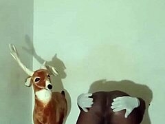 Spreading ass in doggystyle group 😏