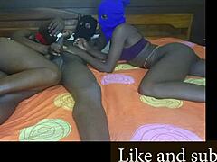 Big DICK Madina Guy Against Two TEEN Girls