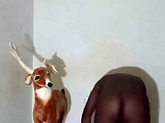 Spreading ass in doggystyle group 😏