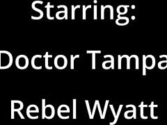 Rebel Wyatt's natural tits pussy gets missionary face fucked and cum blasted in backstage POV. 😈💦