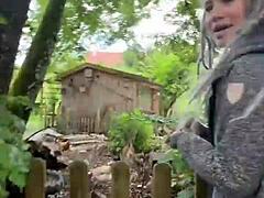 Cool chicken feeding station tattoo idea