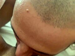 I fucked my maid's ass and filled her with cum